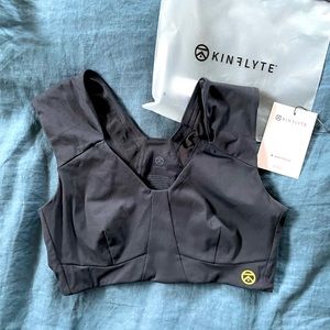 Kinflyte Freedom Max Support Midi Posture Bra Black Size Large